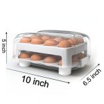 Deviled Egg Carrier for 24 Eggs - Two Tier