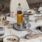 Bamboo Lazy Susan Turntable Organizer, 9 Inch