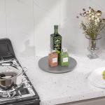 Bamboo Lazy Susan Turntable Organizer, 9 Inch