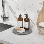 Bamboo Lazy Susan Turntable Organizer, 9 Inch