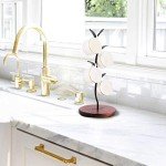 Black Mug Holder Tree for Kitchen & Countertop