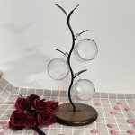 Black Mug Holder Tree for Kitchen & Countertop