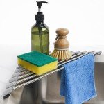 Triangle Roll-Up Dish Drying Rack for Sink