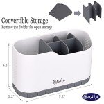 OMAIA Sink Caddy - Kitchen Sink Organizer with Dividers