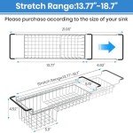 Expandable Kitchen Sink Caddy Organizer - TreeLen