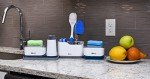 OMAIA Sink Caddy - Kitchen Sink Organizer with Dividers