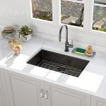 Silicone Sink Organizer Tray Set for Kitchen & Bathroom