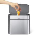 simplehuman 4L Countertop Compost Caddy with Detachable Bin