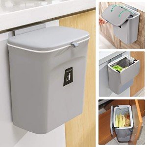 2.4 Gallon Kitchen Compost Bin with Lid