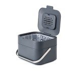 Joseph Joseph Compost Bin with Odor Filter, 1 Gallon