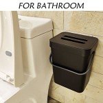 Stonespace Black Kitchen Compost Bin for Countertop