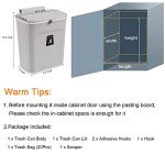 2.4 Gallon Kitchen Compost Bin with Lid
