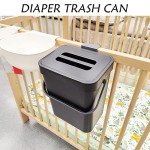 Stonespace Black Kitchen Compost Bin for Countertop