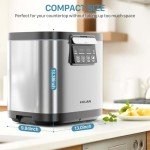 Smart Electric Kitchen Composter with Auto-Cleaning System