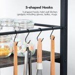 Portable Kitchen Island Cart with Storage and Wheels