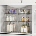 Clear Stackable Storage Drawers - 3 Pack Set