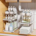 Delamu 3-Tier Under Sink Organizer Set