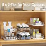Delamu 3-Tier Under Sink Organizer Set