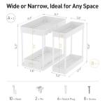 Delamu 3-Tier Under Sink Organizer Set