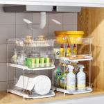 Delamu 3-Tier Under Sink Organizer Set