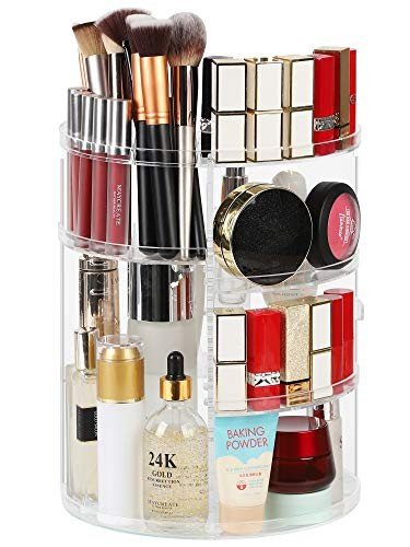 Rotating Makeup Organizers