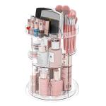 Clear Rotating 6-Tier Makeup Organizer for Vanity