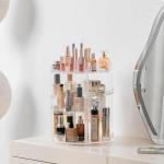 HBlife 360 Rotating Makeup Organizer – Large Capacity