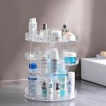 HBlife 360 Rotating Makeup Organizer – Large Capacity
