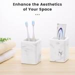 Diatomite Toothbrush Holder Set for Bathroom Countertop