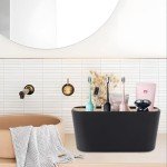 Bamboo Toothbrush Holder and Organizer for Bathrooms