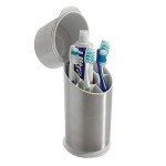 OXO Good Grips Stainless Steel Toothbrush Holder 9.75