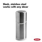 OXO Good Grips Stainless Steel Toothbrush Holder 9.75