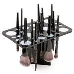 Acrylic Makeup Brush Drying Rack & Holder