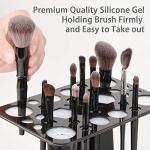 Acrylic Makeup Brush Drying Rack & Holder