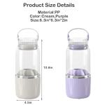 360° Rotating Makeup Brush Holder and Organizer