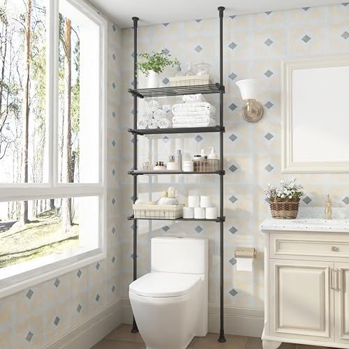 Extendable Over-the-Toilet Units