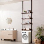 VEVOR 4-Tier Adjustable Over Toilet Organizer