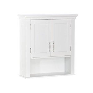 Somerset Wall Mount Storage Cabinet - White