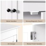 Bathroom Wall-Mounted Cabinet with Towel Bar