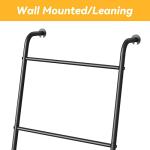 Stylish Black Blanket Ladder and Towel Rack