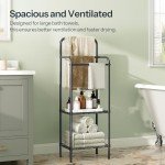 48" Tall Free Standing Towel and Blanket Rack