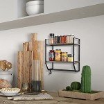 Rustic Wall-Mounted Bathroom Shelf with Towel Bar