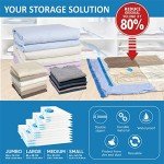 12 Vacuum Storage Bags with Hand Pump - Space Saver