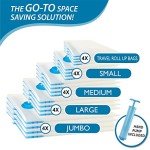20 Vacuum Storage Bags - Space Savers for Home