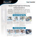 20 Vacuum Storage Bags - Space Savers for Home