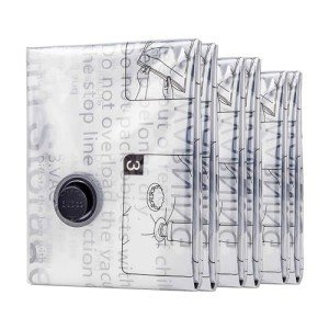 SUOCO 6-Pack Vacuum Storage Bags for Travel