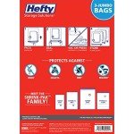 Hefty Vacuum Storage Bags - Jumbo Space Saver