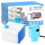 BAMCOO Jumbo Vacuum Storage Bags with Electric Pump