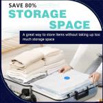 BAMCOO Jumbo Vacuum Storage Bags with Electric Pump