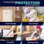 BAMCOO Jumbo Vacuum Storage Bags with Electric Pump